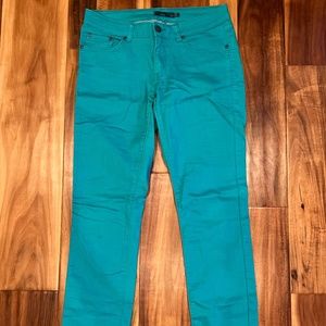 Prana Kayla Jeans Size 6 Teal/Turquoise